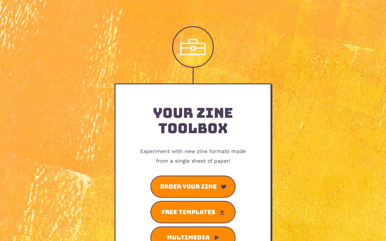 Zine Toolbox
